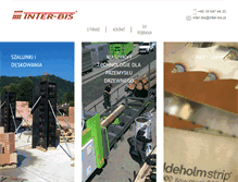 Tablet Screenshot of inter-bis.pl
